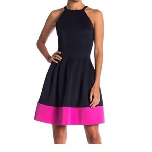 Vince Camuto Neoprene Dress 8 Scuba